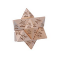 Wood Puzzle - Star - 6 piece